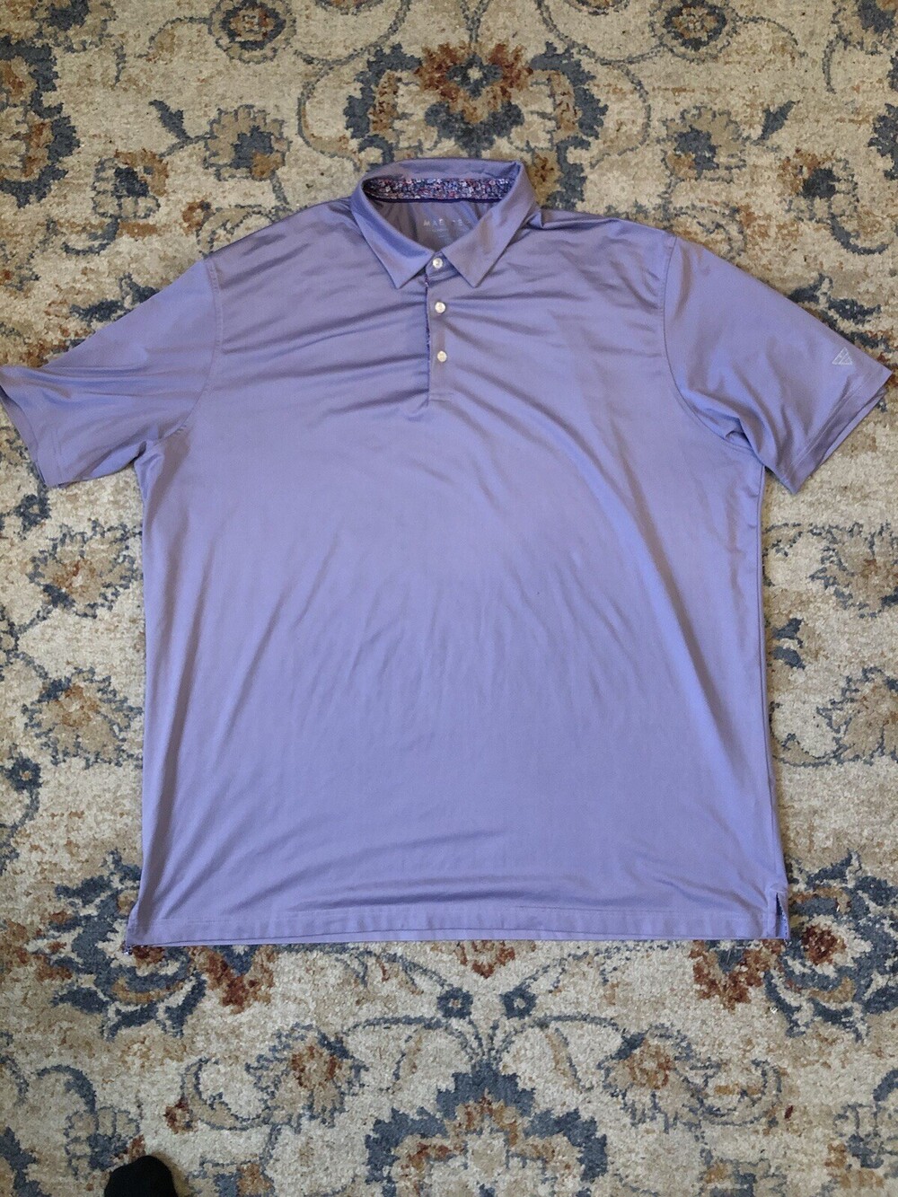 Maelreg Polo Shirt Men's 3XL Golf Performance Polo Stretch Comfort